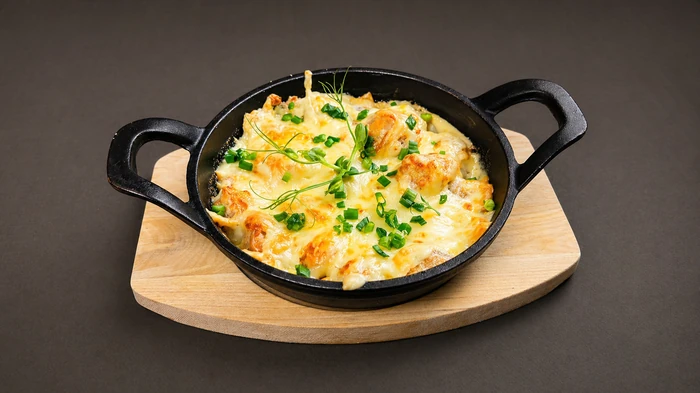 Baked Dumplings with Cheese