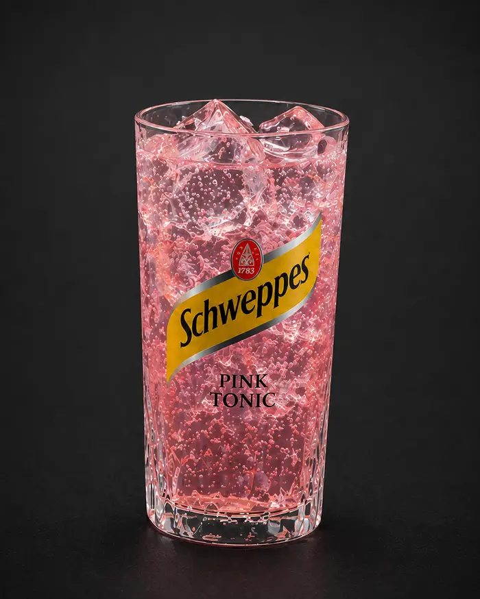 Schweppes pink IZL.