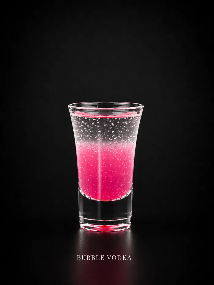 6. PINK VODKA BUBBLE