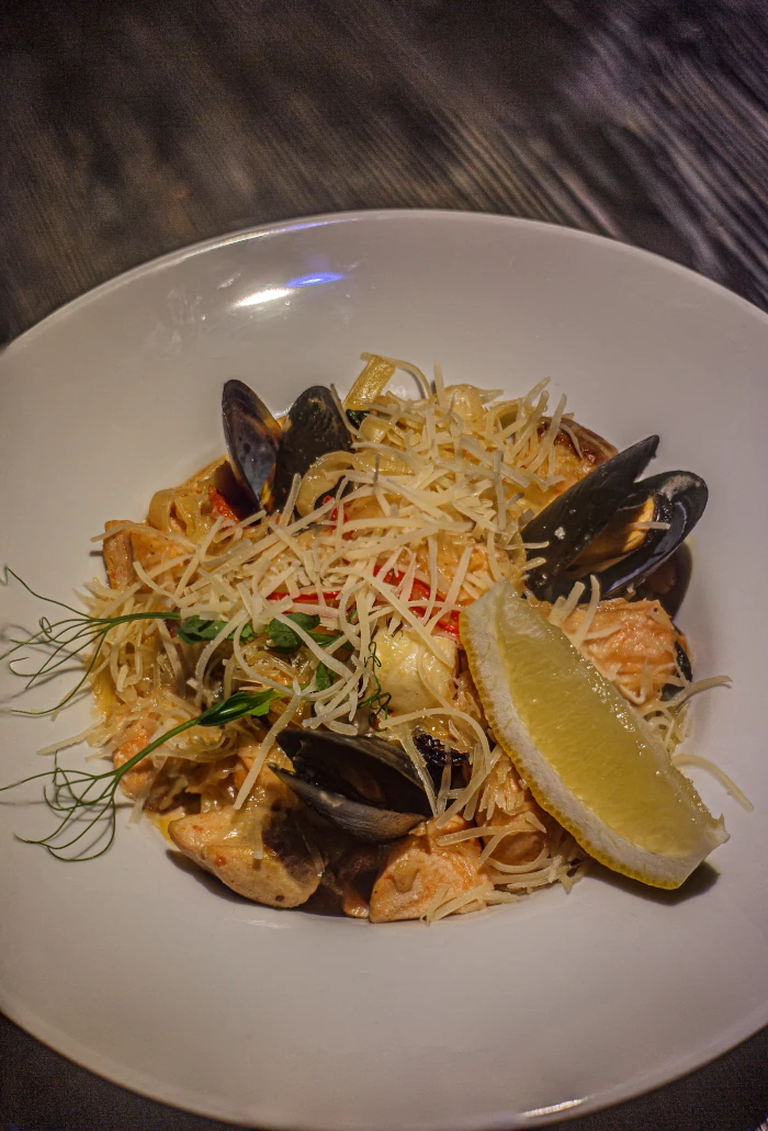 Seafood pasta