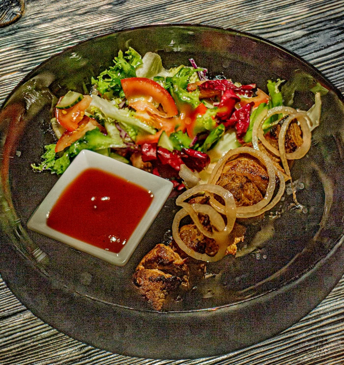 Pork skewers